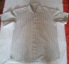 Качествена мъжка карирана риза за едър мъж, 100% памук., снимка 1 - Ризи - 25934258