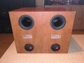 Pure 2х40w/8ohm-2броя тонколони-26х24х15см-внос англия, снимка 15