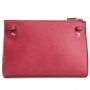 ПРОМО 🍊 LIU JO 🍊 Оригинална малка кожена чанта за през рамо RED “N” CAPS 23х16х4 см нова с етикети, снимка 7