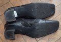 Дамски кожени обувки черни, снимка 4
