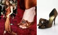 елегантни 39 - 40 дамски обувки Stuart Weitzman original от фин сатен , сандали, GOGOMOTO.BAZAR.BG®