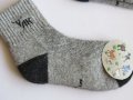 Машинно плетени детски чорапи от вълна от як, размер 5 , снимка 1 - Чорапи - 24569789