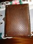 Старинен албум за снимки с кожени корици , снимка 6