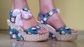 Дамски сандали , снимка 1 - Сандали - 15405271