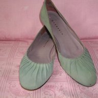 Дизайнерски велурени обувки "Ensemble Scenario"genuine velvet / естествена кожа - велур, снимка 1 - Дамски ежедневни обувки - 14223955