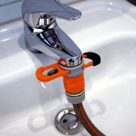 Адаптер за смесител и маркуч за вода + фитинги Gardena, снимка 1 - Напояване - 7292711