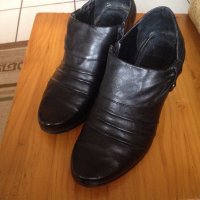 Немски кожени обувки черни N 39, снимка 6 - Дамски ежедневни обувки - 20063762