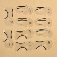 10 шаблона за гримиране различен стил котешко око опушен грим сенки и очна линия, снимка 3 - Други - 22974501