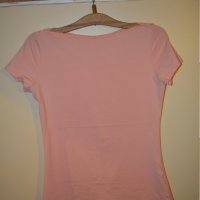 Блуза Esmara, бледо розова с дантела на гърба, снимка 1 - Тениски - 23897101