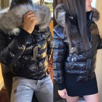 Дамско и мъжко яке с лисица Philipp plein, снимка 1 - Якета - 23276087