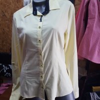Дамска риза жълта, снимка 1 - Ризи - 25521594