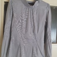 Блуза-рае синьо и сиво, размер М, снимка 1 - Блузи с дълъг ръкав и пуловери - 18662894