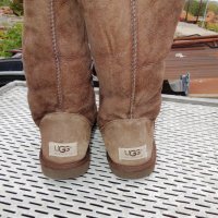 Ugg Boots Chocolate Classic Tall -- номер 38.5, снимка 4 - Дамски ботуши - 23176852