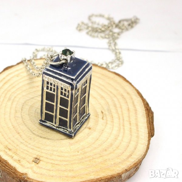 💊 ❓Doctor Who TARDIS космически кораб колие - полицейска кабина точно копие 1:1 🚨 , снимка 1