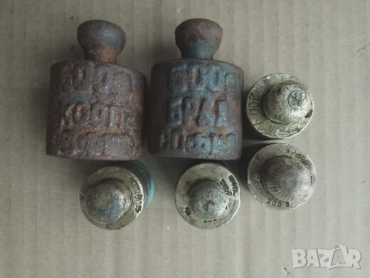 Продавам стари теглилки  - тежести , снимка 1