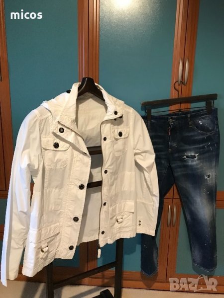 Ltb, бял спортно яке с фина подплата, снимка 1