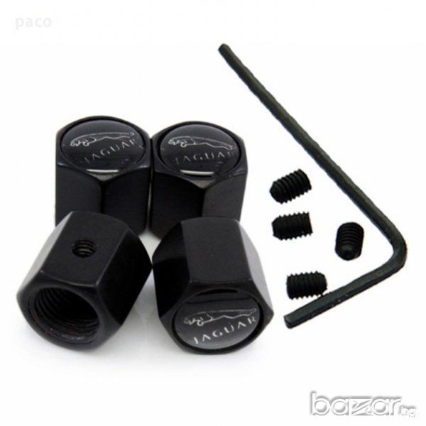 Защита от кражба! Метални капачки за вентили Ягуар!, снимка 1