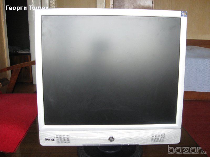 Продавам монитор, марка - BENQ, модел - Q7C4, с диагонал на екрана -  17 инча / 43 см./, снимка 1