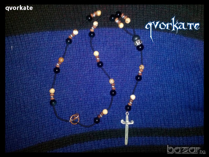 Колие с меч, снимка 1