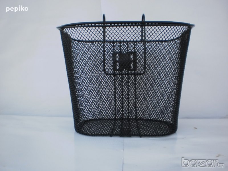 Продавам колела внос от Германия  метална кошничка за велосипед отпред, снимка 1