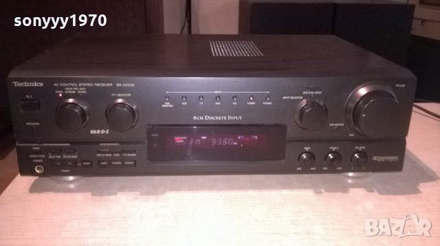 technics sa-ax530 stereo receiver 5 chanels-внос швеицария, снимка 2 - Ресийвъри, усилватели, смесителни пултове - 22688000