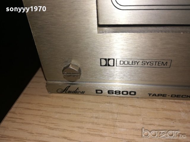 audion d6800 deck-made in germany-внос швеицария, снимка 12 - Ресийвъри, усилватели, смесителни пултове - 20410999