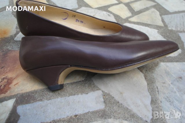 №39 обувки от естествена кожа  Damar  , снимка 4 - Дамски елегантни обувки - 23246732