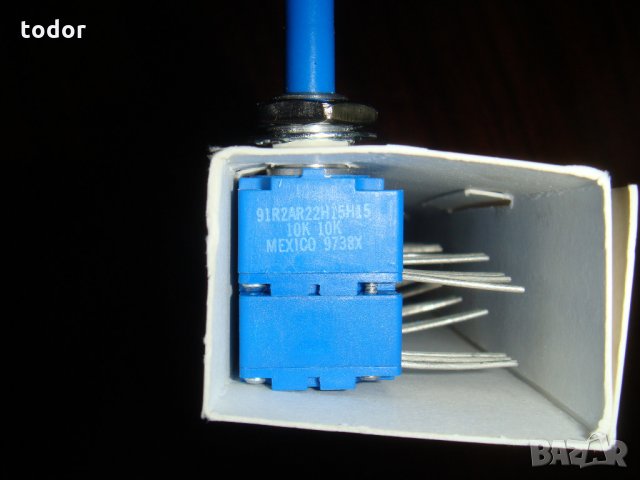Прецизен потенциометър Bourns и Vishay - 5k, 10к, 20k многооборотен , снимка 2 - Друга електроника - 21665463