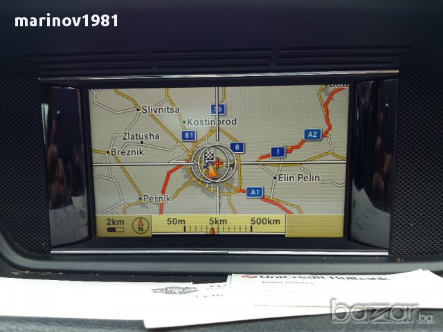 Навигационен диск за навигация Mercedes Benz Audio 50 APS DVD (NTG4-212) v13, снимка 8 - Аксесоари и консумативи - 14655643