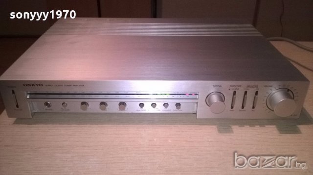 onkyo tx-20 tuner amplifier-made in japan-внос швеицария, снимка 6 - Ресийвъри, усилватели, смесителни пултове - 18713161