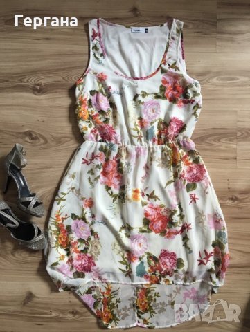 Рокля с цветя М 