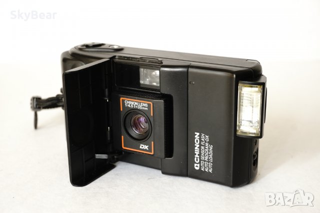 Рядък компактен лентов фотоапарат Chinon Monami, снимка 2 - Фотоапарати - 23817635