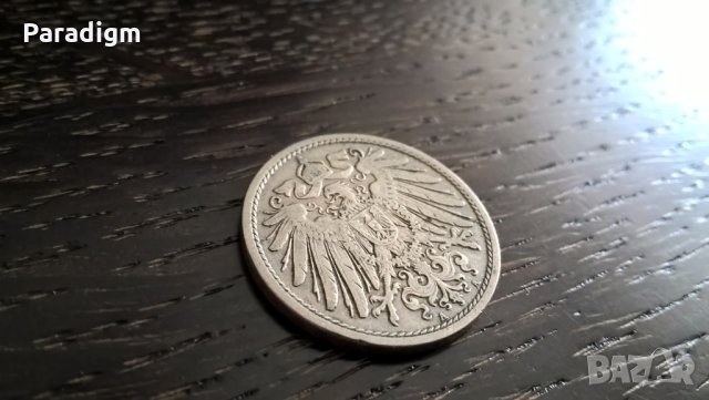 Райх монета - Германия - 10 пфенига | 1907.; серия А, снимка 2 - Нумизматика и бонистика - 25896882