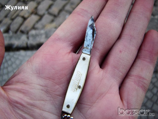 МИНИ ДЖОБНО НОЖЧЕ, снимка 4 - Антикварни и старинни предмети - 16840294