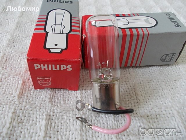 Лампа 12v 0.5A PHILIPS, снимка 1 - Лаборатория - 18885330