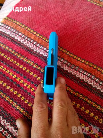 Стара играчка пистолет  #3, снимка 4 - Антикварни и старинни предмети - 23052492