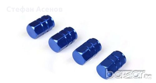 Цветни алуминиеви капачки за вентили на автомобилни гуми, снимка 6 - Аксесоари и консумативи - 20791098