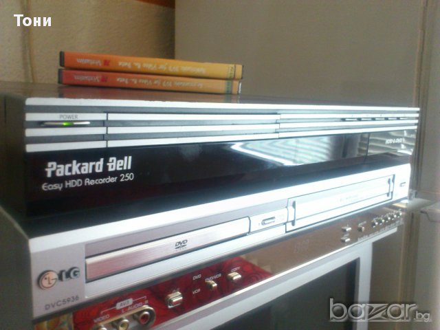 PACKARD BELL Easy HDD/DVD Recorder 250 Go, снимка 1 - Плейъри, домашно кино, прожектори - 16300537