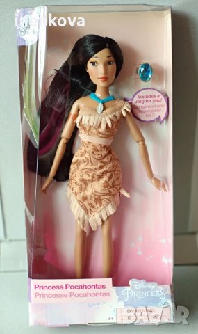 Оригинална кукла Покахонтас - Дисни Стор Disney Store , снимка 4 - Кукли - 25189572