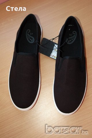 Нови New Yorker кецове / обувки, нови, с етикет, черни, снимка 3 - Кецове - 18584455