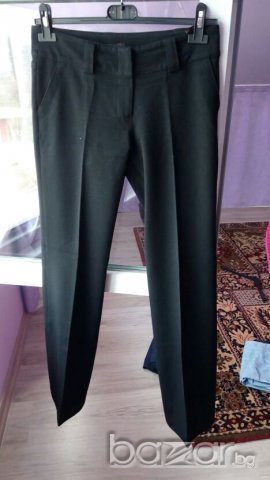 Черен,официален панталон с ръб"S", снимка 1 - Панталони - 21438079