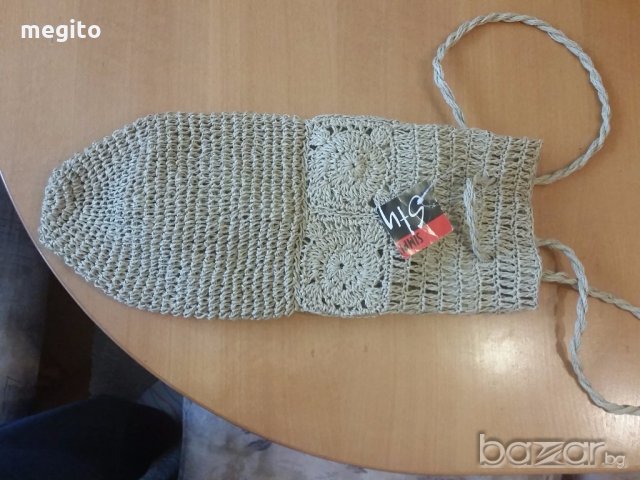 Нова плетена чанта / раница за гръб , снимка 1 - Чанти - 18495836