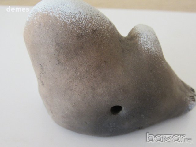 Керамична свирка-нерпа от езерото Байкал, снимка 5 - Други ценни предмети - 21107820