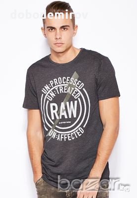 Нова мъжка тениска G-Star Nact Round Neck Relaxed Fit, оригинал, снимка 7 - Тениски - 13577100