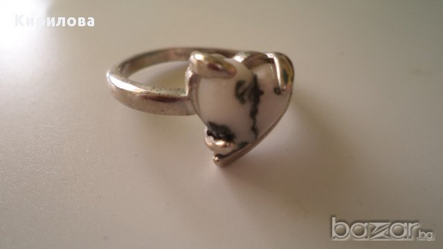 пръстен с камък, снимка 1 - Пръстени - 15425886