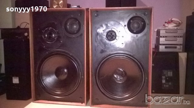 тонколони-2бр-голями с прекрасна дървеня-58х35х30см, снимка 2 - Тонколони - 19307980