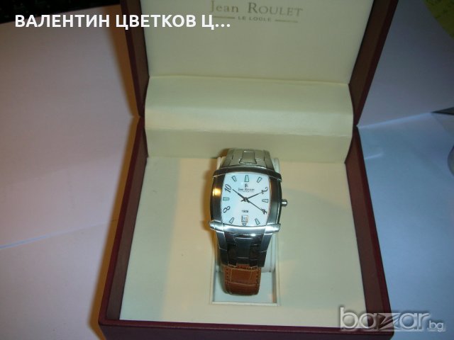 Мъжки часовник Жан Руле кварц нов., снимка 1 - Мъжки - 21450963