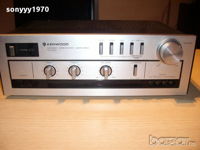 kenwood ka-300 stereo amplifier-внос швеицария, снимка 2 - Ресийвъри, усилватели, смесителни пултове - 12019820