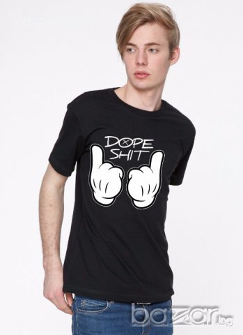 НОВО! Хитова мъжка тениска DOPE DIAMOND със SWAG дизайн! Създай модел с твоя снимка!, снимка 2 - Тениски - 13692820