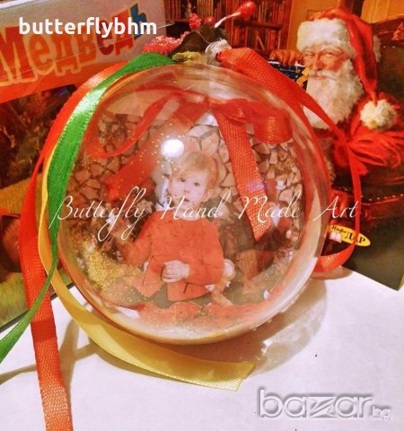 Коледна топка с Ваша снимка, календари със снимка,магнит със снимка, снимка 3 - Други - 19928109